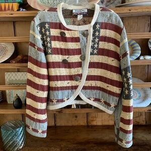 Cropped Cotton Sweater